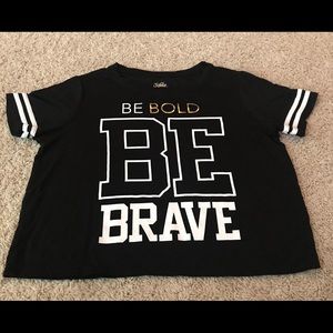 Justice size 12 crop t-shirt